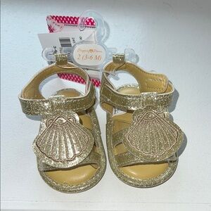 Gold Baby Sandals